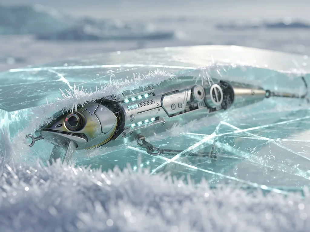 Ice texture background